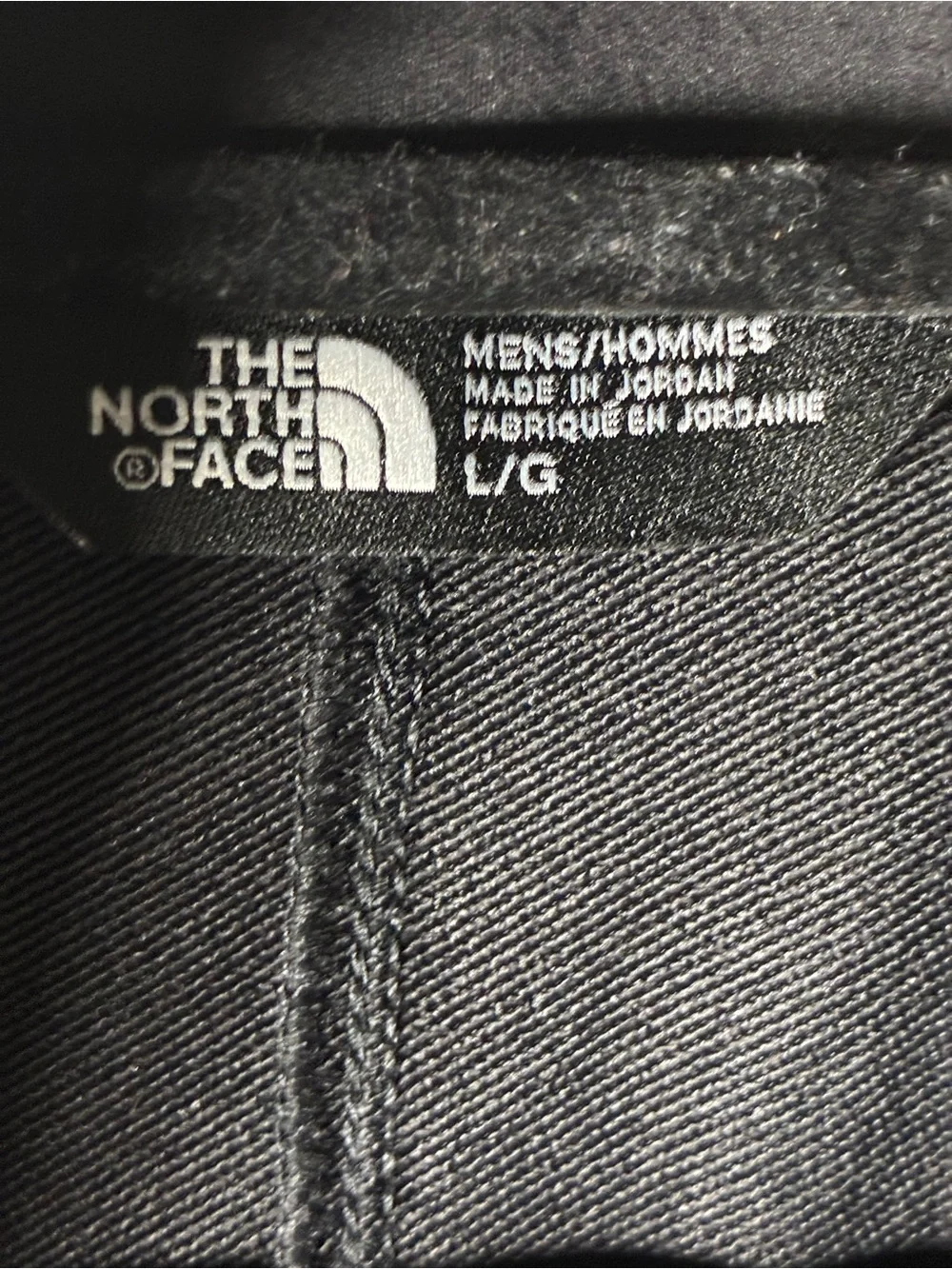 The North Face Game Box Black Softshell Jacket - Men Size Large